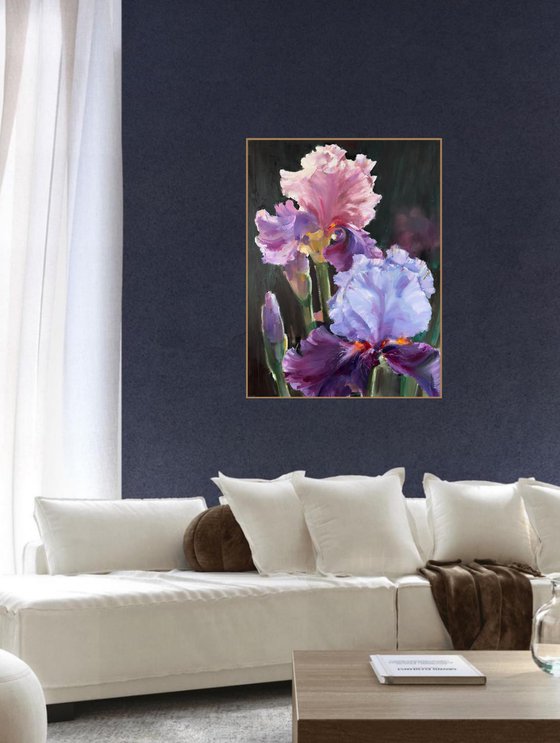 Luminous Irises
