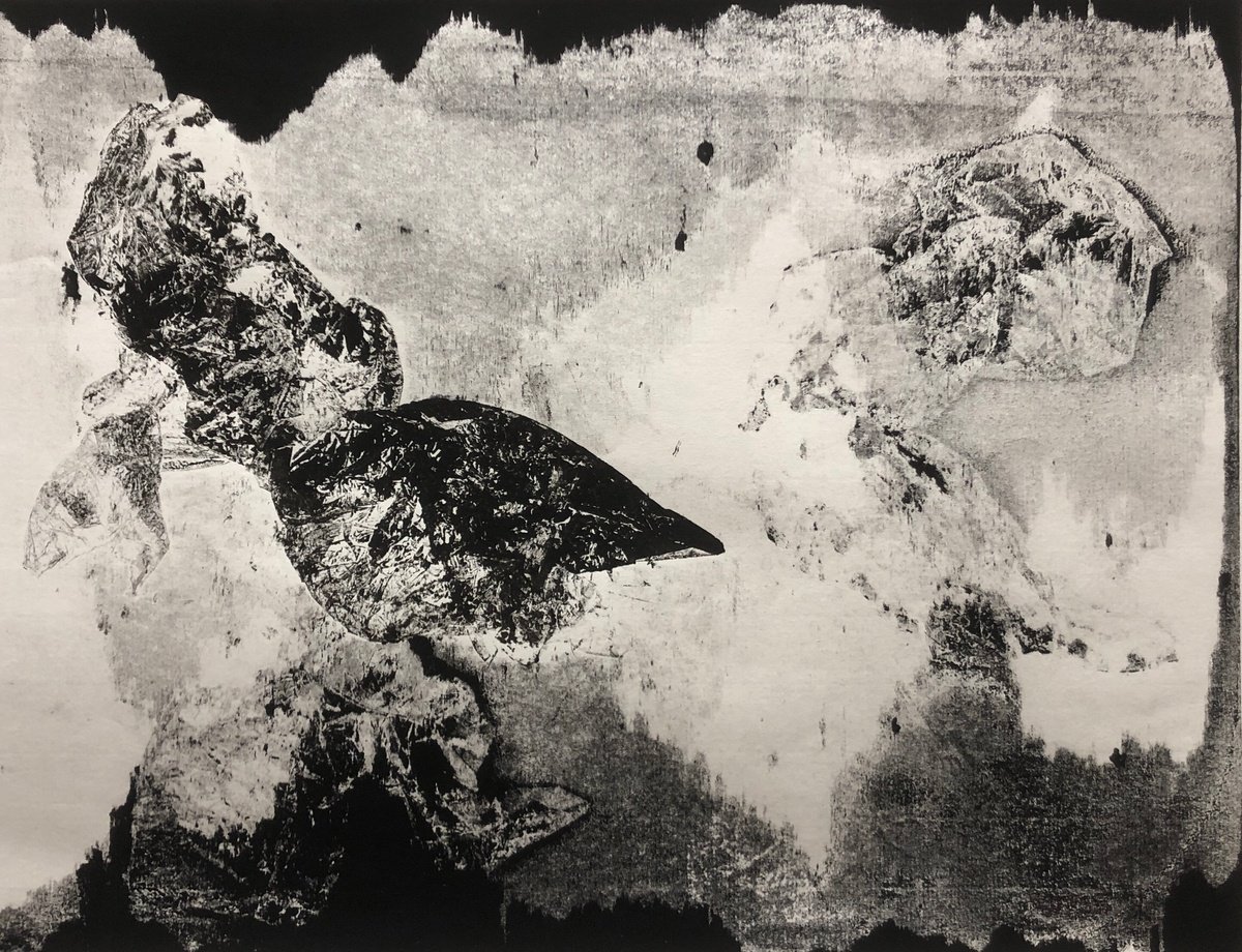 Expressive Limited Edition Print , Where Time Dissolved By Andrii Kovalenko, 17 X 13, Artwork For Sale On Artfinder