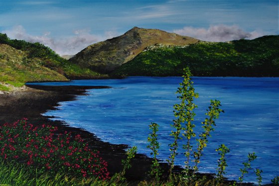 Breaking Dawn Along Loch Goil  61cm x 92cm