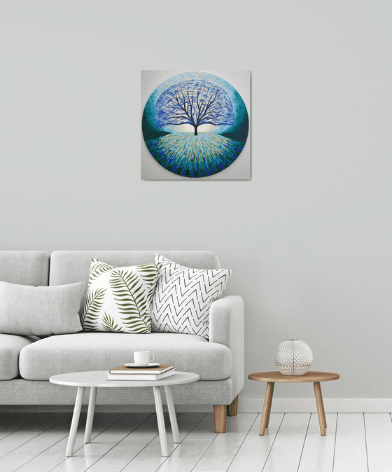 Shimmering Tree of Light