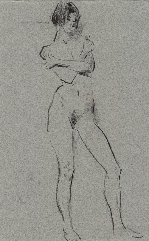 Nude 2 (Sketch) by Anastasia Borodina