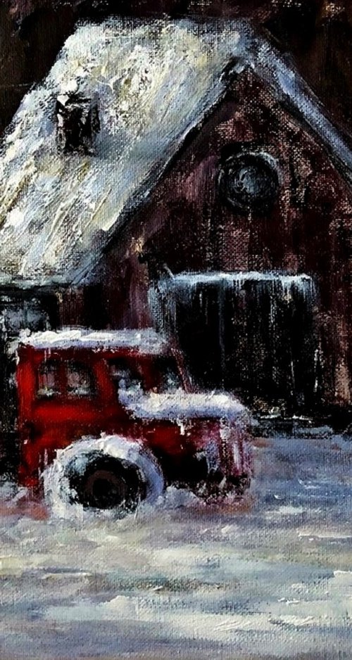 Once upon a Winter../free shipping in USA by Cristina Mihailescu