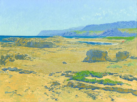 Coast near Malia. Beach. Crete