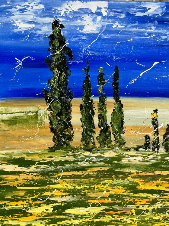 Provence Sunflowers Painting