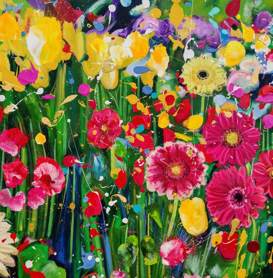 we fell in summer flowers