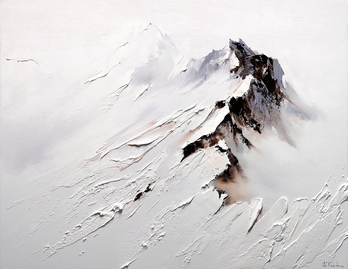 Majestic Mountain Range by Bozhena Fuchs
