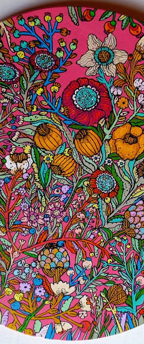Bright Flowers by Tetiana Osadchuk