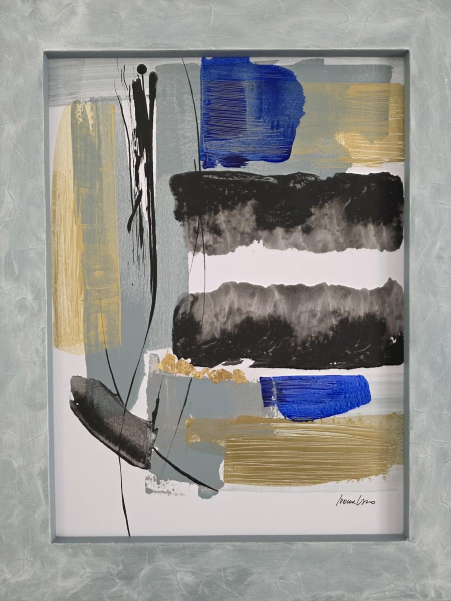 Layered Horizons By Ivana Urso, 15 X 19, Artwork For Sale On Artfinder