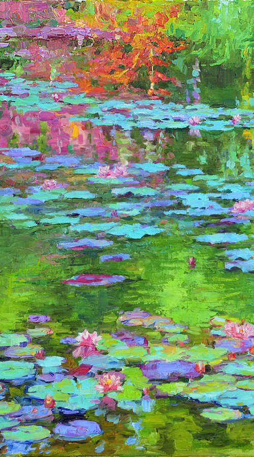 Water lilies by Vachagan Manukyan