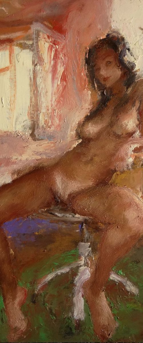 La voisine du dessus ( The neighbor of the top ) by Manuel Leonardi