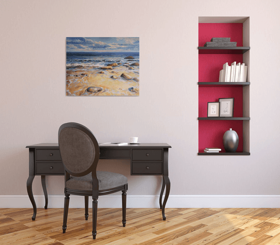 Warm stones 2 (24x30'')