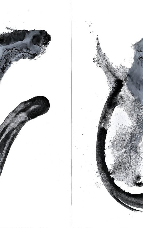 I Think I Love You Diptych by Newel Hunter