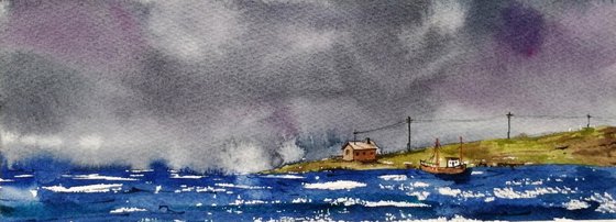 Coastal painting