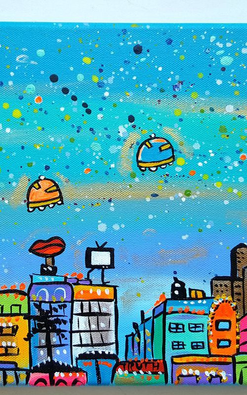 Futuristic Miami Beach by Maria Luisa  Azzini