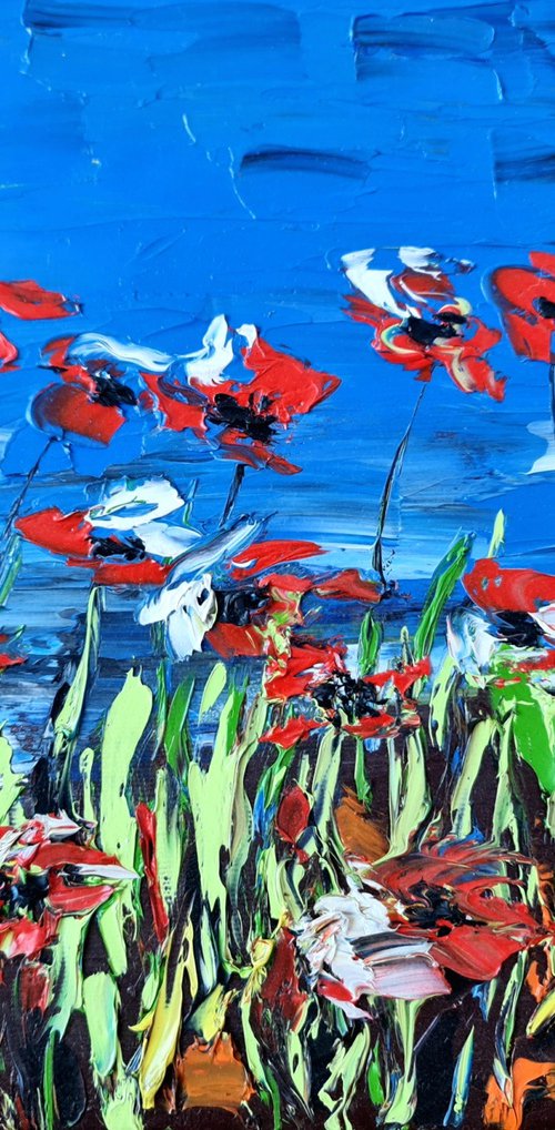 A Meadow Full Of Poppies 2 by Daniel Urbaník