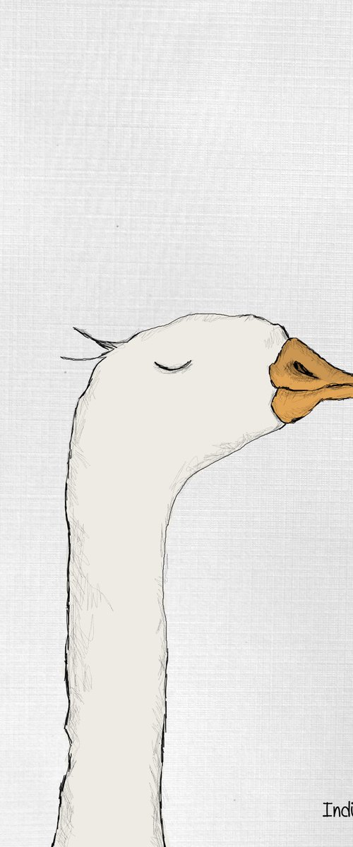 Mrs Quack Quack by Indie Flynn-Mylchreest of MeriLine Art
