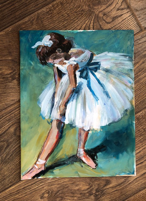 Ballerina (copy from Degas etude)