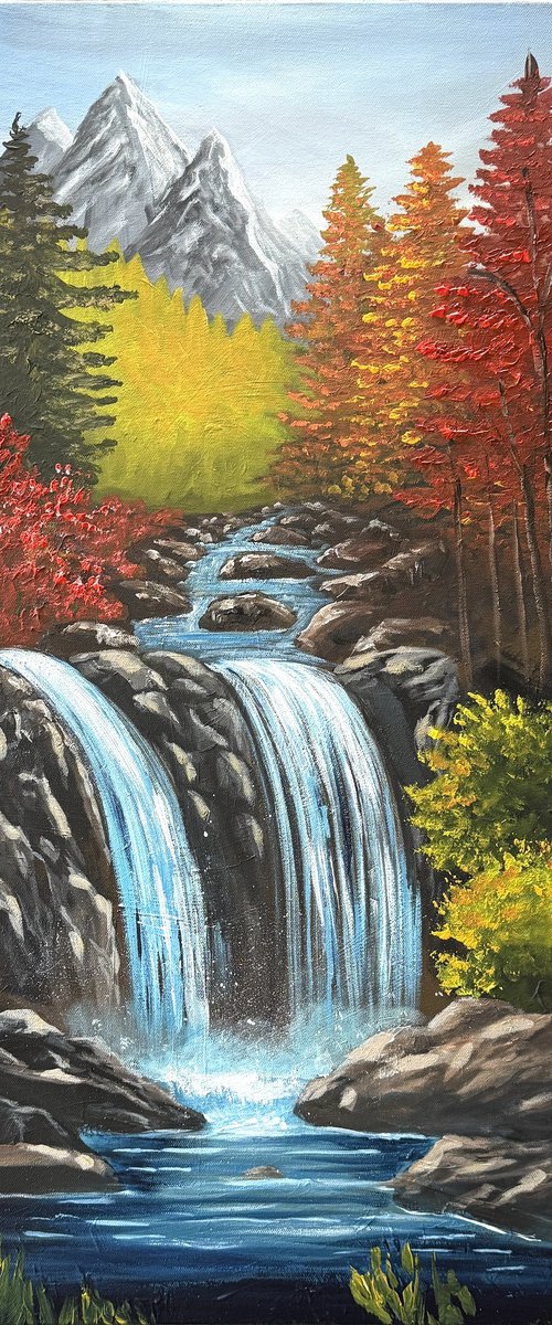 Waterfall Wonder by Aisha Haider