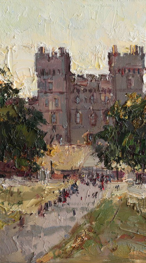 Windsor Castle from the Long Walk by Anastasiia Valiulina