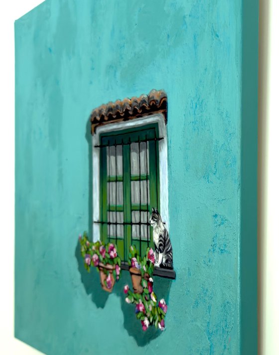 Textured Walls - Cat