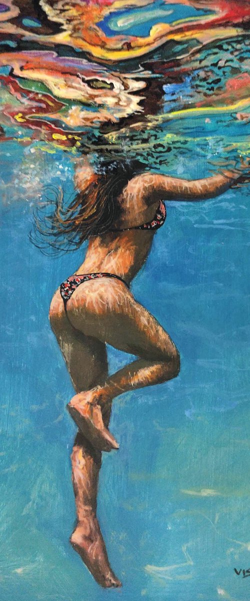 Girl swimming33 by Vishalandra Dakur