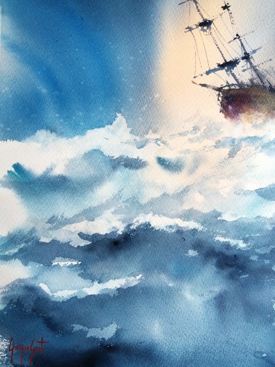boat in the storm 5