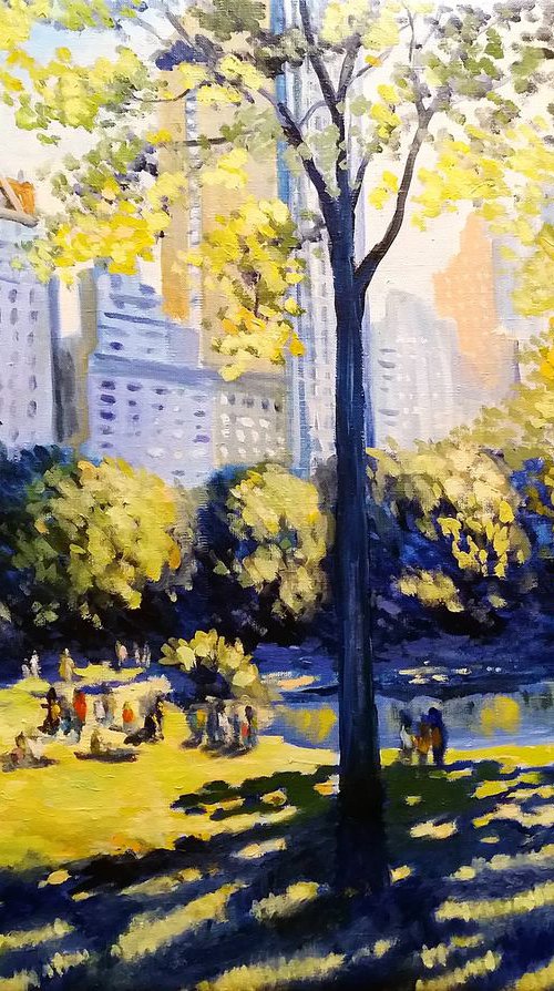 Weekend in Central Park 80х60 cm by Oleh Rak