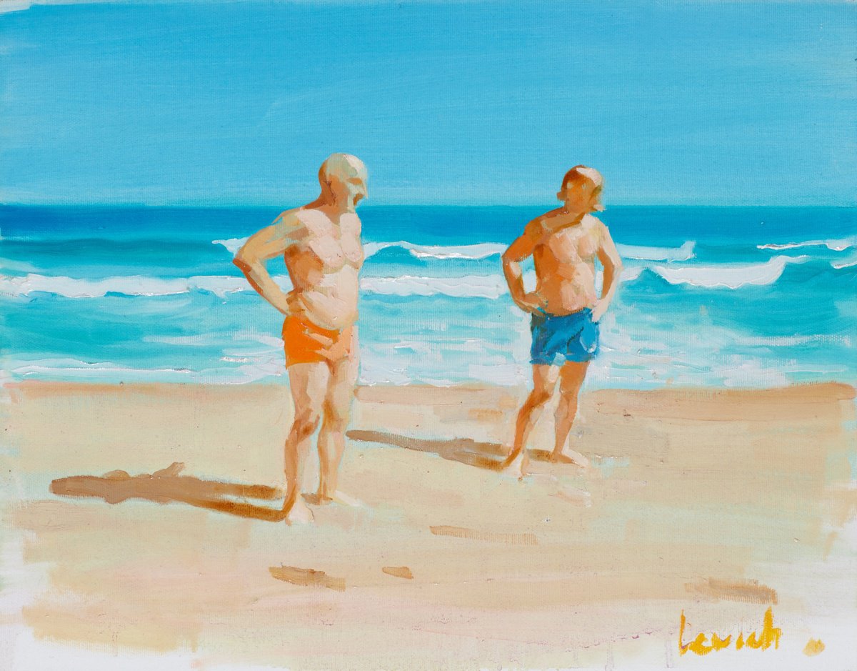 Expressive Oil Painting , Summer Day Ii By Alexander Levich, 18 X 14, Artwork For Sale On Artfinder