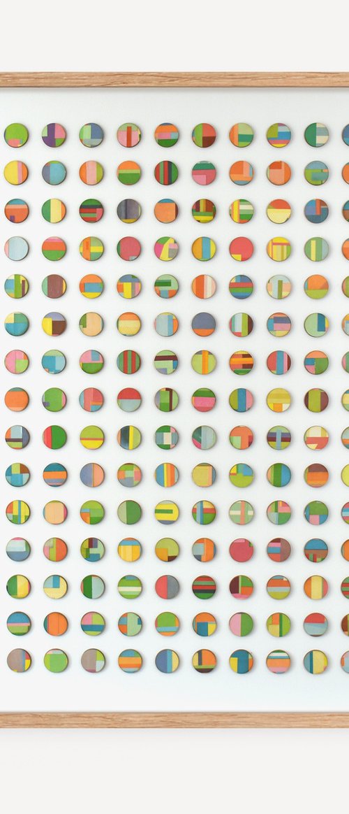 Grid of Dots by Amelia Coward