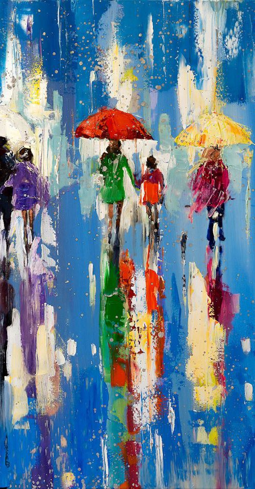 'Rainy Evening in London II' by Ewa Czarniecka