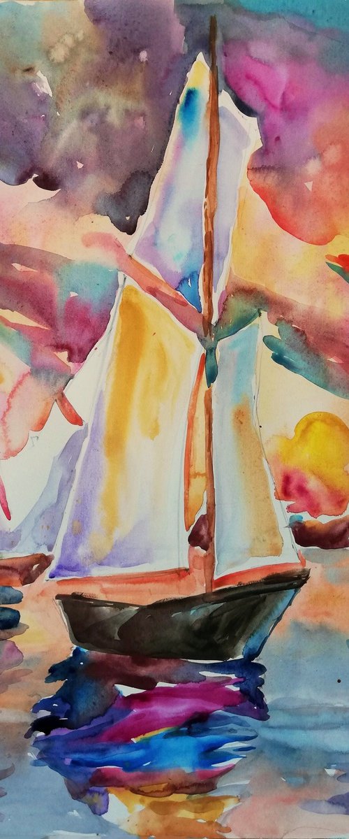 Sunset Impression by Jelena Djokic
