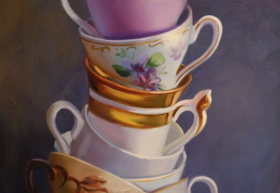 "Cups and Butterfly"