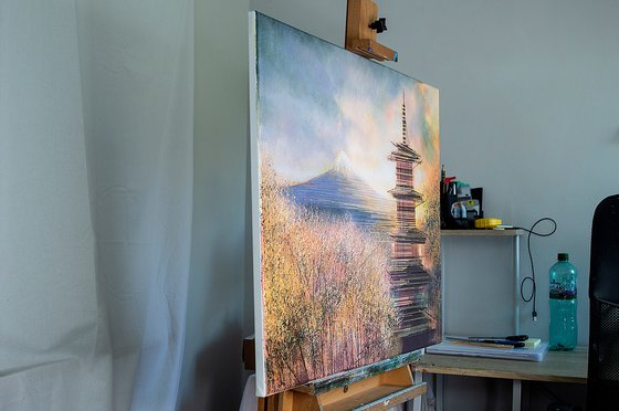 Japan, Tokyo At Sunset