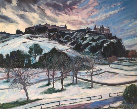 'Edinburgh Castle, February 2021'
