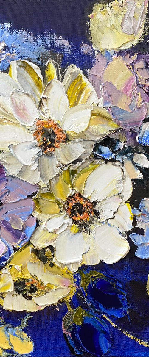 Lemony and blue harmony by Oksana Petrova