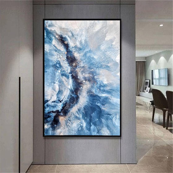 Blue Sapphire (80x120cm)