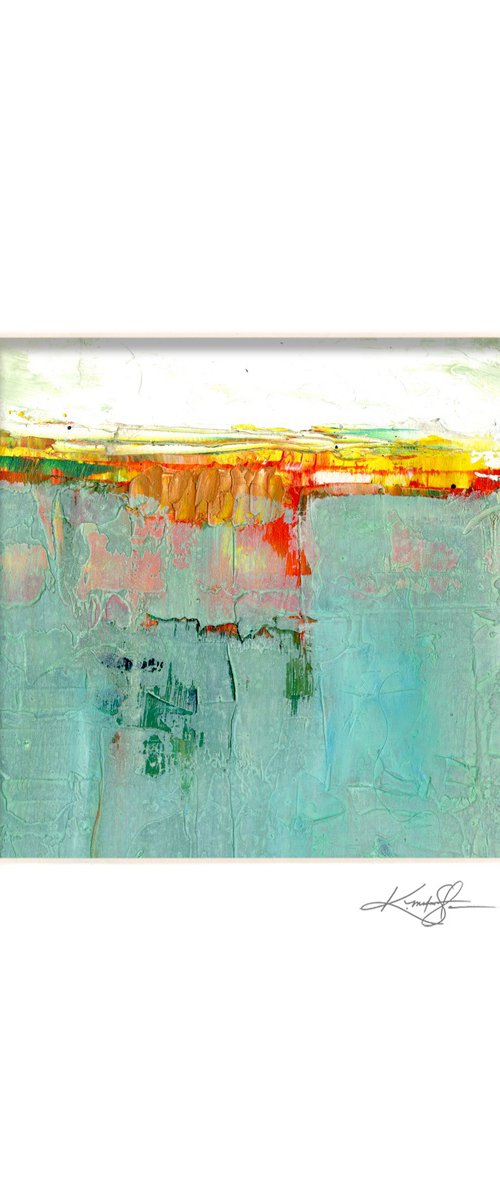 Oil Abstraction 277 by Kathy Morton Stanion