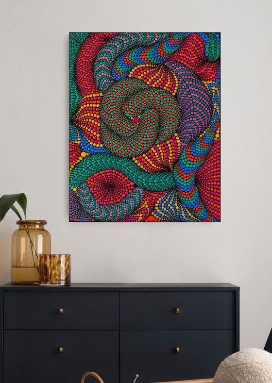 Hypnotic Psychedelic Bloom