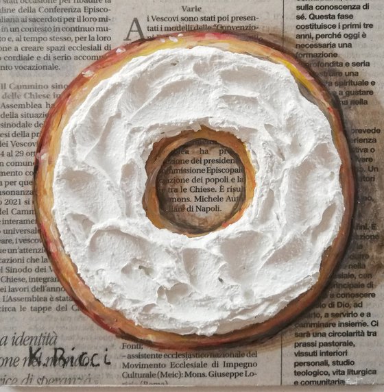 Food on Newspaper