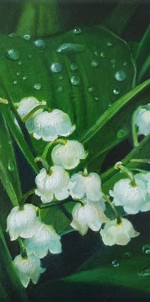 "Delicate lilies of the valley (option 2)" by Anna Bessonova (Kotelnik)