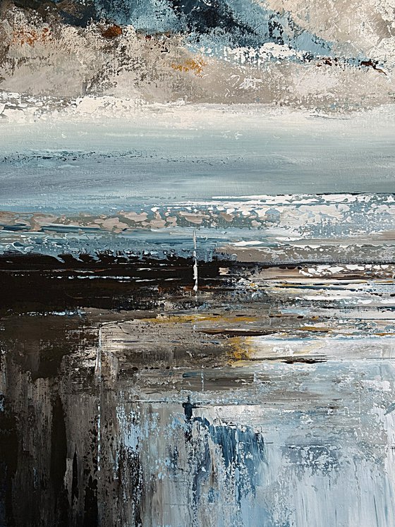 Light Beyond the Distant Shore landscape