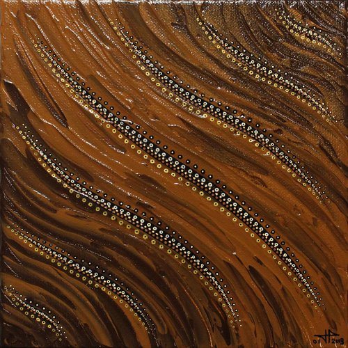 Brown fluid by Jonathan Pradillon