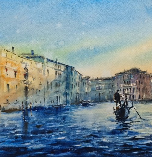 Grand Canal Venice by Olga Drozdova