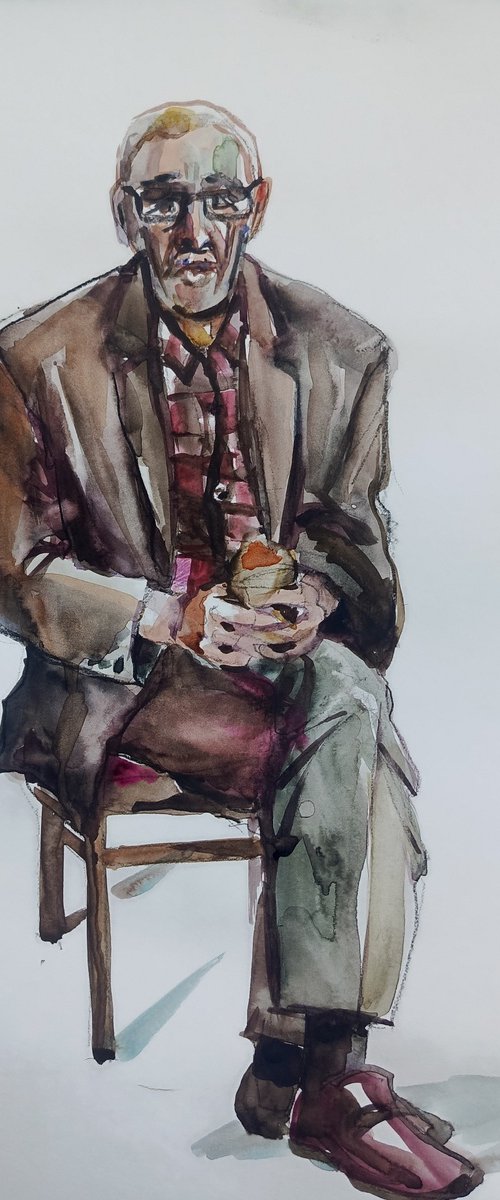 Turkish men 4 by Oxana Raduga