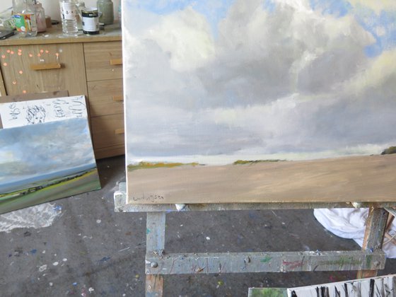 Clouds above the Wolds