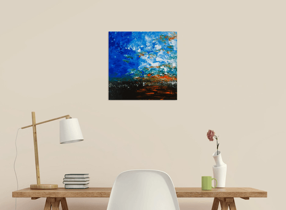 Landscape with a lake 1