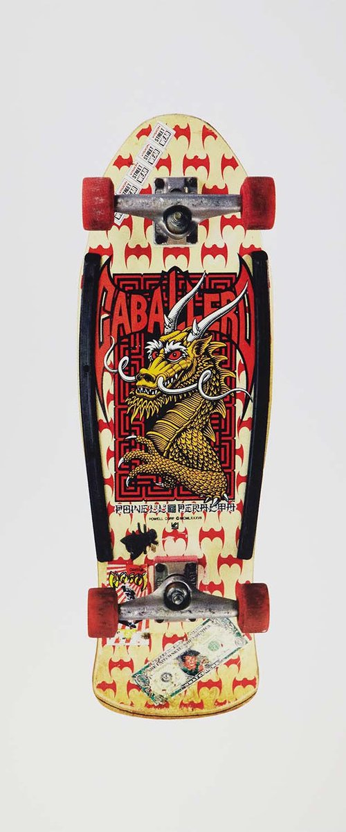 Caballero Deck #1 by Trash Prints