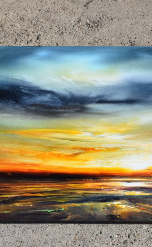 "On the edge of Tomorrow"...Large W100xH80cm SPECIAL PRICE!!! by Ivan  Grozdanovski