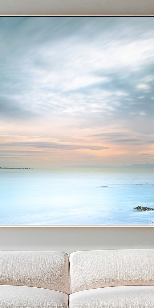 Where the sea meets the sky... by Lynne Douglas