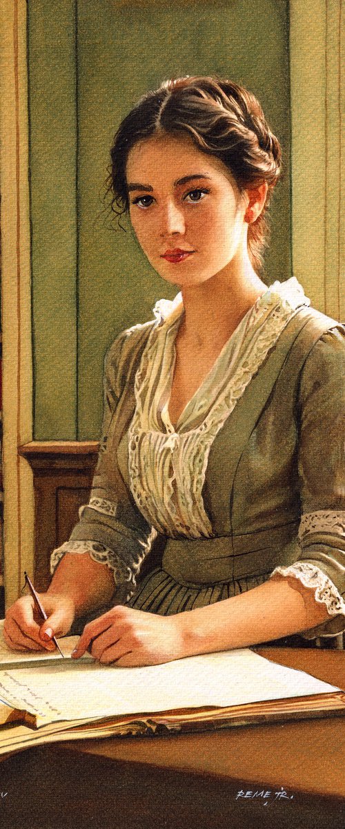 Girl from Victorian Era by REME Jr.